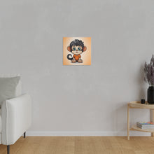 Load image into Gallery viewer, Kid Monkey Wall Art | Square Matte Canvas