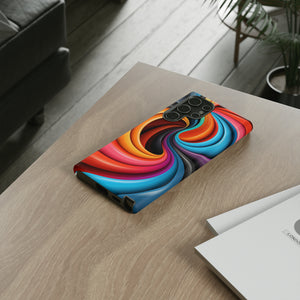 Funky Swirls | iPhone, Samsung Galaxy, and Google Pixel Tough Cases