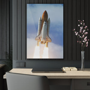 Launch of Space Shuttle Atlantis 2 Acrylic Prints