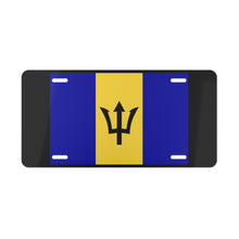 Load image into Gallery viewer, Barbados Flag Vanity Plate