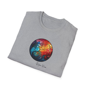 Abstract Colors | Unisex Softstyle T-Shirt