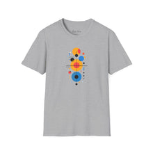 Load image into Gallery viewer, Colorful Circle Art | Unisex Softstyle T-Shirt