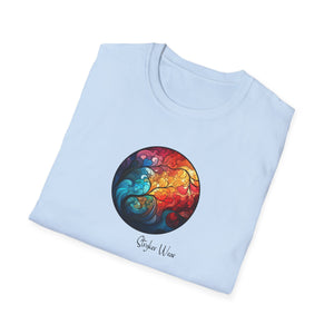 Abstract Colors | Unisex Softstyle T-Shirt