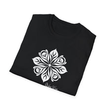 Load image into Gallery viewer, Tribal Flower White | Unisex Softstyle T-Shirt