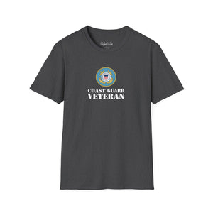 U.S. Coast Guard Veteran 2 | Unisex Softstyle T-Shirt