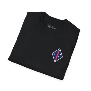 1st Marine Division Patch | Unisex Softstyle T-Shirt