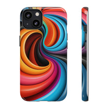 Load image into Gallery viewer, Funky Swirls | iPhone, Samsung Galaxy, and Google Pixel Tough Cases