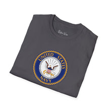 Load image into Gallery viewer, U.S. Navy Emblem | Unisex Softstyle T-Shirt