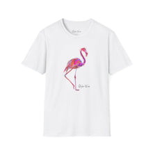 Load image into Gallery viewer, Neon Flamingo Pop Art | Unisex Softstyle T-Shirt