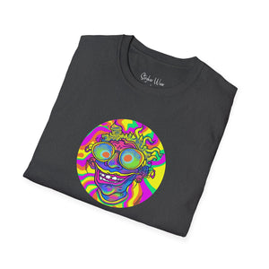 Psychedelic Stoner Pop Art | Unisex Softstyle T-Shirt