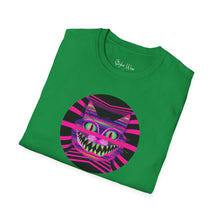 Load image into Gallery viewer, Neon Funky Cat Pop Art | Unisex Softstyle T-Shirt