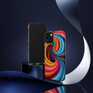 Funky Swirls | iPhone, Samsung Galaxy, and Google Pixel Tough Cases