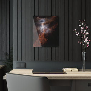 Ionized Carbon Atoms in Orion Acrylic Prints