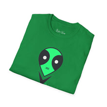 Load image into Gallery viewer, Minimalist Alien Head Art | Unisex Softstyle T-Shirt