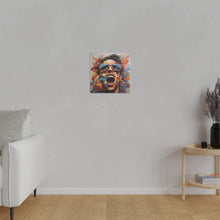 Load image into Gallery viewer, Man Yelling  Pop Wall Art | Square Matte Canvas