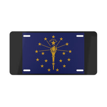 Load image into Gallery viewer, Indiana State Flag Vanity Plate