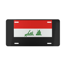 Load image into Gallery viewer, Iraq Flag Vanity Plate