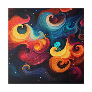 Colorful Wall Art | Square Matte Canvas