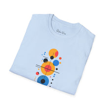 Load image into Gallery viewer, Colorful Circle Art | Unisex Softstyle T-Shirt