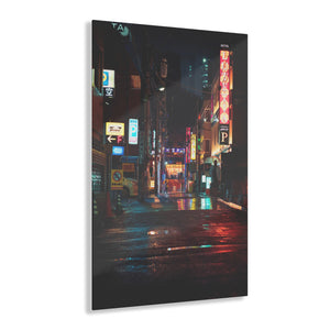 Tokyo Japan City Street Acrylic Prints