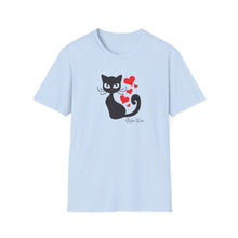 Load image into Gallery viewer, Kitty Hearts | Unisex Softstyle T-Shirt