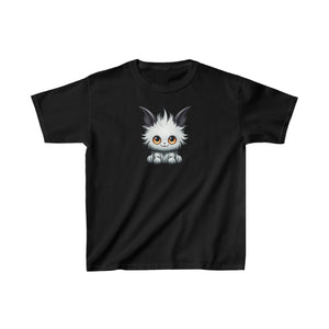 Happy Kitty | Kids Heavy Cotton™ Tee