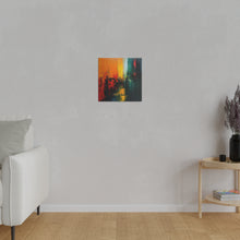 Load image into Gallery viewer, Abstract Hallway Wall Art | Square Matte Canvas