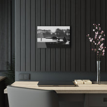 Load image into Gallery viewer, Spinning Vinyl Black &amp; White Acrylic Prints