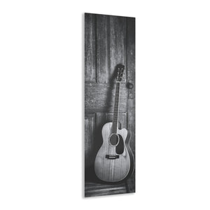 Vintage Acoustic Black & White Acrylic Prints