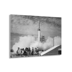 Early Rocket Launch Acrylic Prints