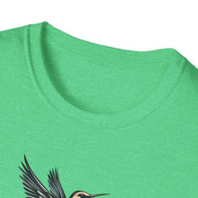 Load image into Gallery viewer, Vintage Tattoo Style Bird | Unisex Softstyle T-Shirt