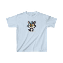 Load image into Gallery viewer, Happy Cartoon Kitty | Kids Heavy Cotton™ Tee