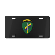 Load image into Gallery viewer, U.S. Army Civil Affairs &amp; Psychological Operations Command (USACAPOC) Patch Vanity Plate