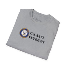 Load image into Gallery viewer, U.S. Navy Veteran | Unisex Softstyle T-Shirt