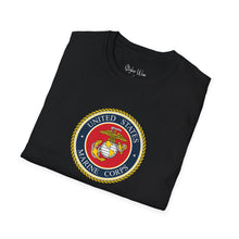 Load image into Gallery viewer, U.S. Marine Corps Emblem | Unisex Softstyle T-Shirt