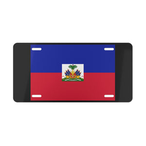 Haiti Flag Vanity Plate