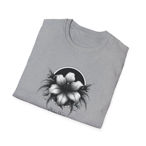 Flower Sketch | Unisex Softstyle T-Shirt