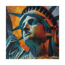 Load image into Gallery viewer, Lady Liberty Wall Art | Square Matte Canvas