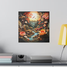 Load image into Gallery viewer, Paper Jungle Wall Art | Square Matte Canvas