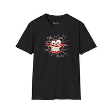 Load image into Gallery viewer, Cracked Smile Pop Art | Unisex Softstyle T-Shirt