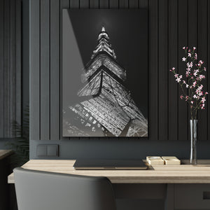 Tokyo Tower Black & White Acrylic Prints