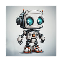 Load image into Gallery viewer, Happy Robot 2 Wall Art | Matte Canvas