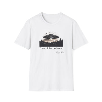 UFO I Want to Believe | Unisex Softstyle T-Shirt