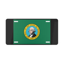 Load image into Gallery viewer, Washington State Flag Vanity Plate
