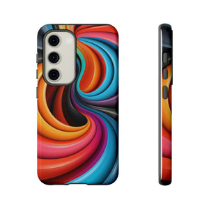 Funky Swirls | iPhone, Samsung Galaxy, and Google Pixel Tough Cases