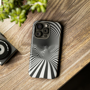 Black & White Illusion | iPhone, Samsung Galaxy, and Google Pixel Tough Cases