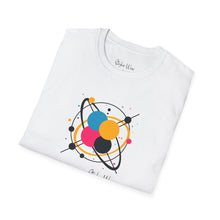 Load image into Gallery viewer, Dancing Molecules | Unisex Softstyle T-Shirt