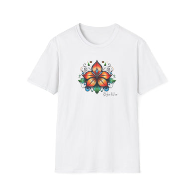 Colorful Flower | Unisex Softstyle T-Shirt