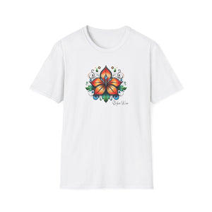 Colorful Flower | Unisex Softstyle T-Shirt