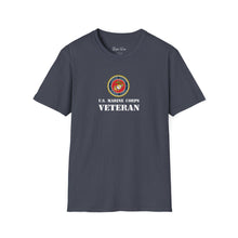 Load image into Gallery viewer, U.S. Marine Corps Veteran 2 | Unisex Softstyle T-Shirt